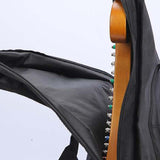 Maxbell Lyre Harp Carrying Bag Kalimba Storage Bag Water Resistant Portable Harp Bag 65x43cm