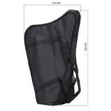 Maxbell Lyre Harp Carrying Bag Kalimba Storage Bag Water Resistant Portable Harp Bag 65x43cm