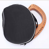 Maxbell Lyre Harp Carrying Bag Kalimba Storage Bag Water Resistant Portable Harp Bag 40x28x6.5cm