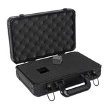 Maxbell Mic Carrying Case Hard Shell Instrument Box for Lens Drone Hand Shred Cotton