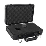 Maxbell Mic Carrying Case Hard Shell Instrument Box for Lens Drone Hand Shred Cotton