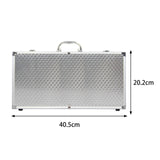 Maxbell Microphone Case Durable Portable Mic Carrying Case for Stage Studio