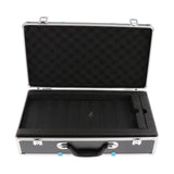 Maxbell Microphone Case Aluminum Impact Resistant Live Broadcast Hard Shell Mic Case 51x27x14cm black