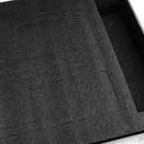 Maxbell Microphone Case Aluminum Impact Resistant Live Broadcast Hard Shell Mic Case 36.5x28.5x9cm black