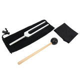 Maxbell Aluminum Alloy Tuning Fork Music Tuning Gadgets for Pianos Guitars Musicians