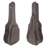 Maxbell Guitar Gig Bag Durable Padded Musical Instrument Accessories Bass Guitar Bag Brown