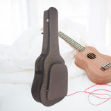 Maxbell Guitar Gig Bag Durable Padded Musical Instrument Accessories Bass Guitar Bag Brown