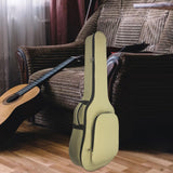 Maxbell Guitar Gig Bag Durable Padded Musical Instrument Accessories Bass Guitar Bag Khaki