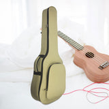 Maxbell Guitar Gig Bag Durable Padded Musical Instrument Accessories Bass Guitar Bag Khaki