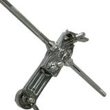Maxbell Bass Drum Cowbell Holder Extension Bracket Durable Cowbell Clamp Replacement Double head