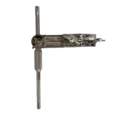 Maxbell Bass Drum Cowbell Holder Extension Bracket Durable Cowbell Clamp Replacement Double head