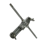 Maxbell Bass Drum Cowbell Holder Extension Bracket Durable Cowbell Clamp Replacement Double head