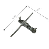 Maxbell Bass Drum Cowbell Holder Extension Bracket Durable Cowbell Clamp Replacement Single head