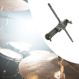 Maxbell Bass Drum Cowbell Holder Extension Bracket Durable Cowbell Clamp Replacement Single head