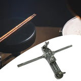 Maxbell Bass Drum Cowbell Holder Extension Bracket Durable Cowbell Clamp Replacement Single head