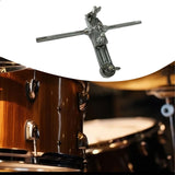 Maxbell Bass Drum Cowbell Holder Extension Bracket Durable Cowbell Clamp Replacement Single head