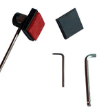 Maxbell Bass Drum Pedal Mallet Kick Drum Foot Pedal Beater for Drum Replacement Part 2  Beater Head