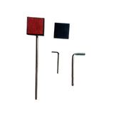 Maxbell Bass Drum Pedal Mallet Kick Drum Foot Pedal Beater for Drum Replacement Part 2  Beater Head