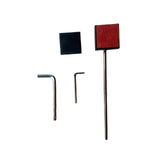 Maxbell Bass Drum Pedal Mallet Kick Drum Foot Pedal Beater for Drum Replacement Part 2  Beater Head