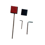 Maxbell Bass Drum Pedal Mallet Kick Drum Foot Pedal Beater for Drum Replacement Part 2  Beater Head