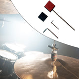 Maxbell Bass Drum Pedal Mallet Kick Drum Foot Pedal Beater for Drum Replacement Part 2  Beater Head