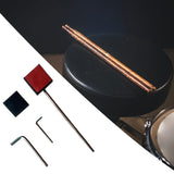 Maxbell Bass Drum Pedal Mallet Kick Drum Foot Pedal Beater for Drum Replacement Part 2  Beater Head