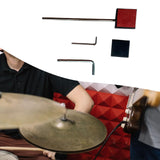 Maxbell Bass Drum Pedal Mallet Kick Drum Foot Pedal Beater for Drum Replacement Part 2  Beater Head