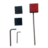 Maxbell Bass Drum Pedal Mallet Kick Drum Foot Pedal Beater for Drum Replacement Part 3 Beater Head