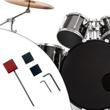 Maxbell Bass Drum Pedal Mallet Kick Drum Foot Pedal Beater for Drum Replacement Part 3 Beater Head
