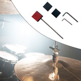 Maxbell Bass Drum Pedal Mallet Kick Drum Foot Pedal Beater for Drum Replacement Part 3 Beater Head