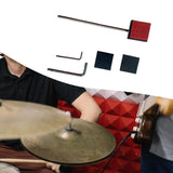 Maxbell Bass Drum Pedal Mallet Kick Drum Foot Pedal Beater for Drum Replacement Part 3 Beater Head