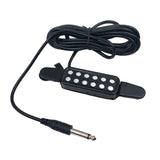 Maxbell Neck Pickup 12 Hole Accessories for Classic Musical Instruments Folk Guitars