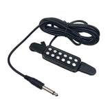 Maxbell Neck Pickup 12 Hole Accessories for Classic Musical Instruments Folk Guitars
