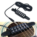 Maxbell Neck Pickup 12 Hole Accessories for Classic Musical Instruments Folk Guitars