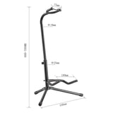 Maxbell Guitar Stand Floor Adjustable for Music Instrument String Instrument Ukulele