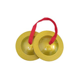 Maxbell Mini Small Hand Cymbals Gong Instrument for Holiday Celebration Parties Kids 12cm