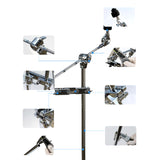 Maxbell Cymbal Arm Cymbal Stand Holder Support for Drum Cymbal Percussion Instrument