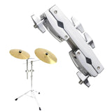 Maxbell Drum Clip Clamp Cymbal Stand Mount Holder for Tom Drum Cymbal Stand Cowbell