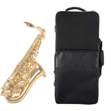 Maxbell Alto Saxophone Bag with Zipper Wind Instrument Carrying Case for Sax Devices