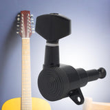 Maxbell Guitar Tuning Pegs Accessories Replacement Metal Guitar Tuner Machine Heads right