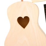 Maxbell DIY Ukulele Kits for Kids Beginners 4 Strings Painting Wooden Build Your Own