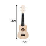 Maxbell DIY Ukulele Kits for Kids Beginners 4 Strings Painting Wooden Build Your Own