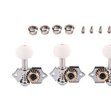 Maxbell 4 Pieces Guitar String Tuning Pegs Repalce Guitar Tuner for Acoustic Guitar