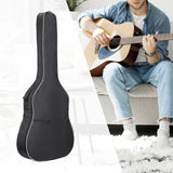 Maxbell Guitar Bag Padded Acoustic Guitar Case for Acoustic Guitars Classical Guitar White Trim