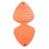 Maxbell Portable Guitar Picks Holder Guitar Pick Case for Kids Friends Guitar Player Orange
