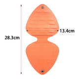 Maxbell Portable Guitar Picks Holder Guitar Pick Case for Kids Friends Guitar Player Orange