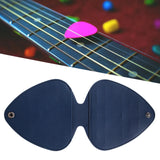 Maxbell Portable Guitar Picks Holder Guitar Pick Case for Kids Friends Guitar Player Blue