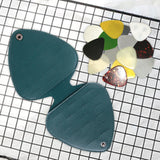 Maxbell Portable Guitar Picks Holder Guitar Pick Case for Kids Friends Guitar Player Green