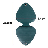 Maxbell Portable Guitar Picks Holder Guitar Pick Case for Kids Friends Guitar Player Green