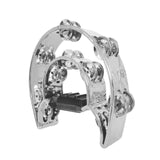 Maxbell Hi Hat Tambourine Music Rhythm Tambourine for Creative Drum Kits Enthusiasts